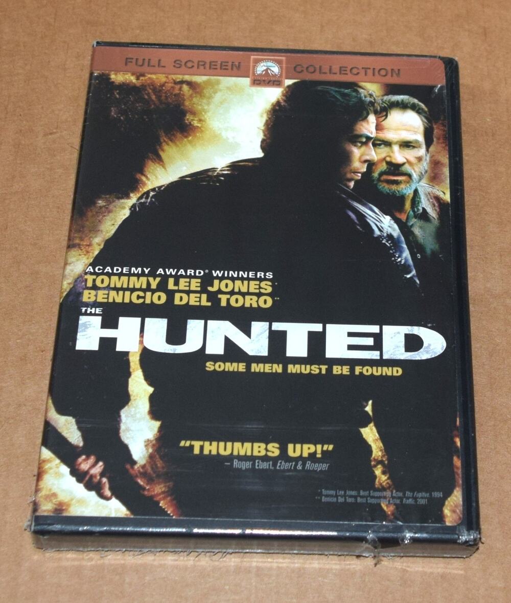 The Hunted (DVD 2003) Tommy Lee Jones, Benicio Del Toro New Sealed